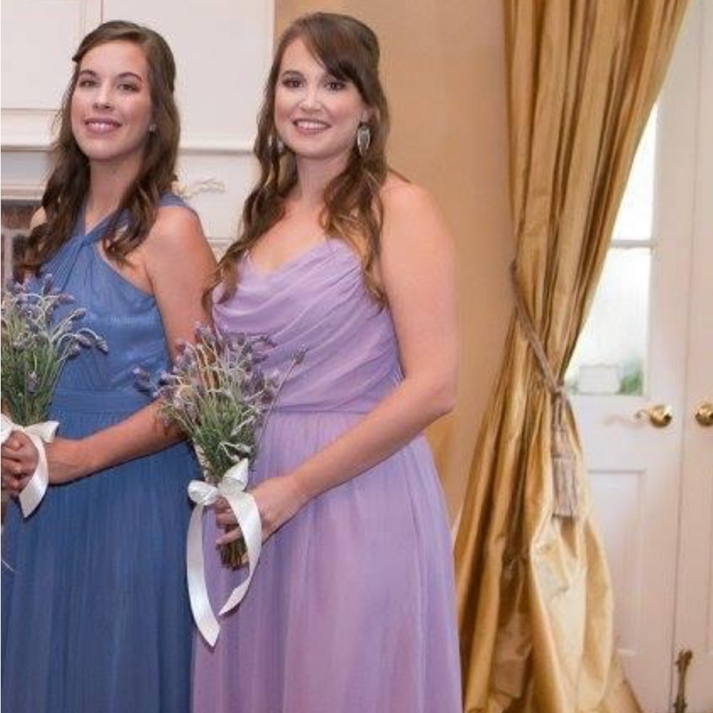 Purple Bridesmaid Dress